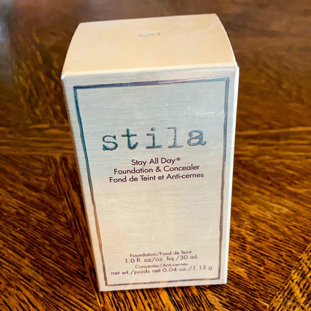 Stila Stay all day Foundation and concealer